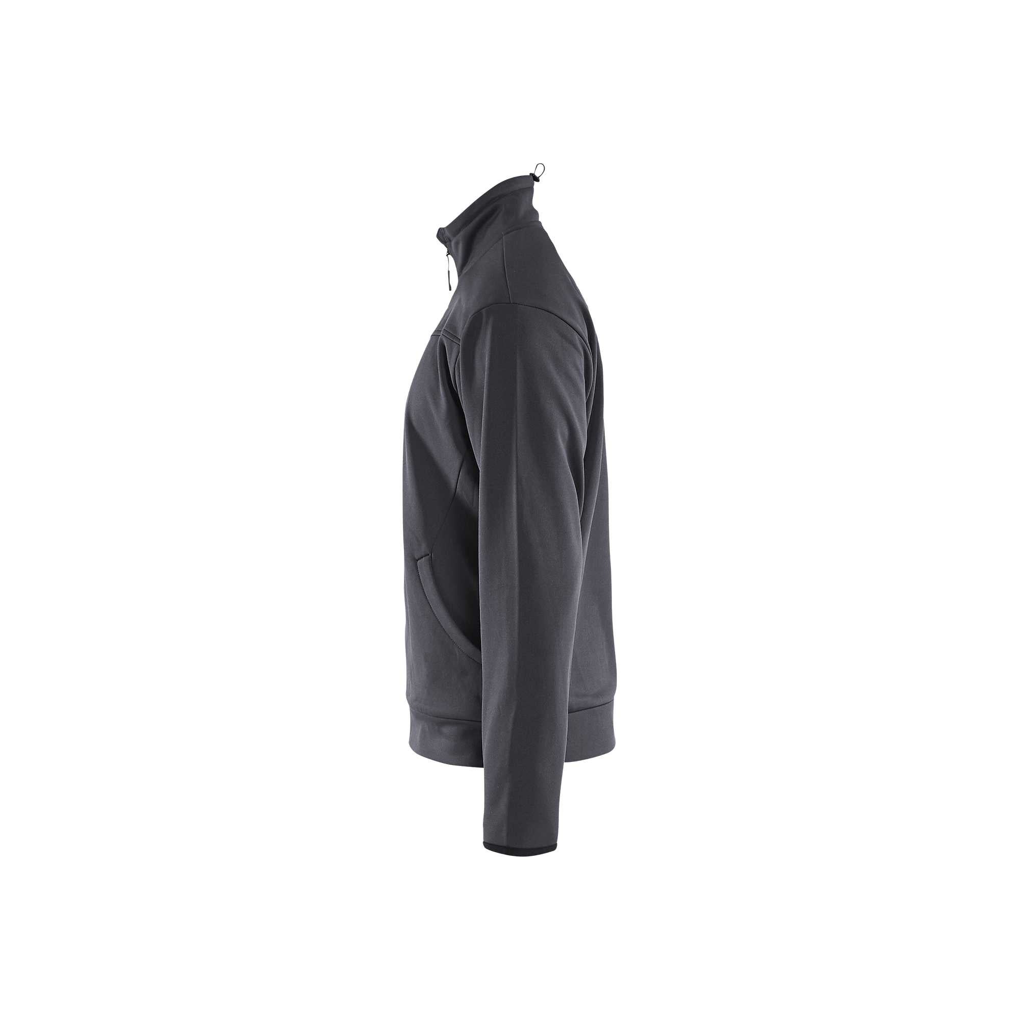 BLAKLADER 33622526 Sweatshirt With Full Zip Work Sweatshirt MEN - Pique Fleece
